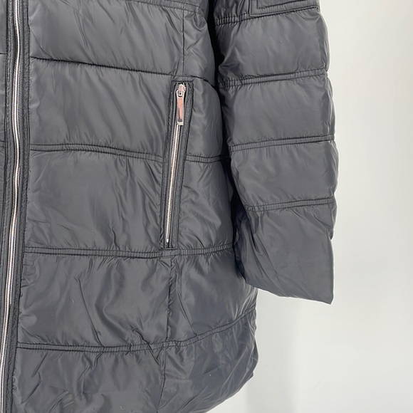 Outdoor Spirit Black Puffer Parka Jacket Coat Plus Size 2X - Picture 8 of 10